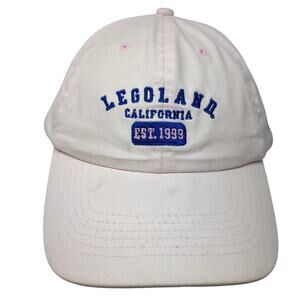 Lego Land California Est. 1999 Slideback Baseball Cap Pink One Size Adjustable